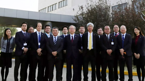 東芝集團綱川社長到訪，點贊東芝電梯在華事業(yè)