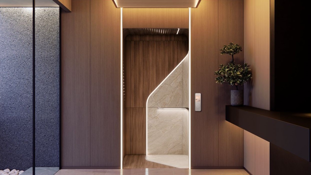 東芝家用電梯轎廂新品發(fā)布，用藝術重構(gòu)別墅“奢雅流韻”垂直美學